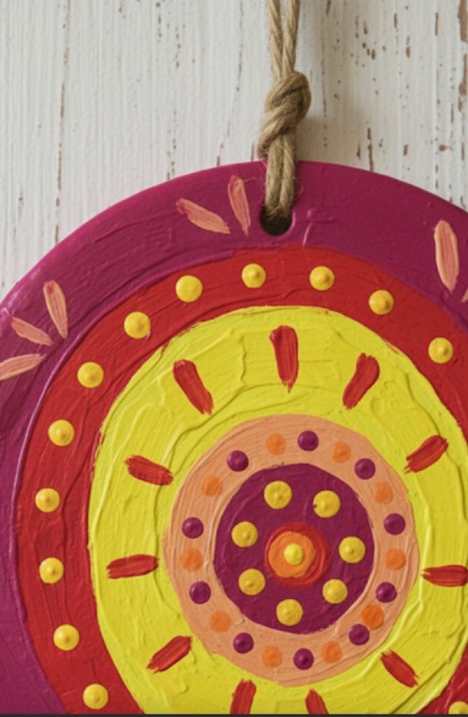 Renkli alçı Duvar Süsleri - Görsel 2