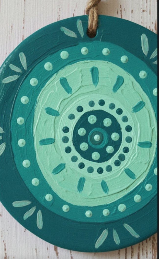 Renkli alçı Duvar Süsleri - Görsel 3