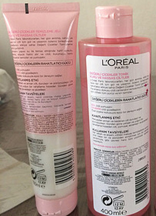 L'Oréal Paris Loreal paris değerli çiçekler temizleme jeli,değerli çiçekler to