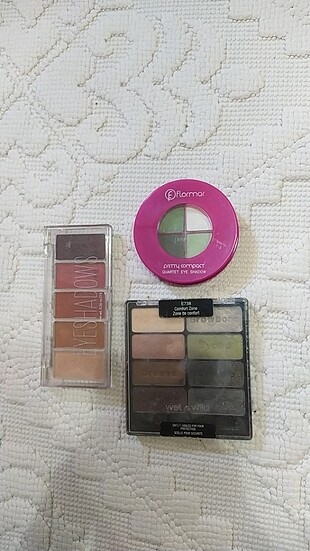 Wet n wild hm eyeshadow Flormar far paleti