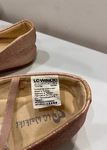 Kız Çocuk Parlak Pembe Babet Ayakkabı - Görsel 4