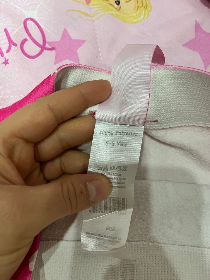 Barbie Baskılı Kız Çocuk Tayt - Görsel 4