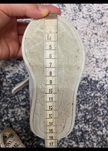 Kız Çocuk Beyaz Bağcıklı Sneaker - Görsel 6