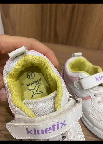 Kız Çocuk Beyaz Bağcıklı Sneaker - Görsel 3