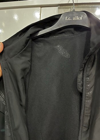 Siyah Fermuarlı Kadın Spor Ceket - Görsel 7