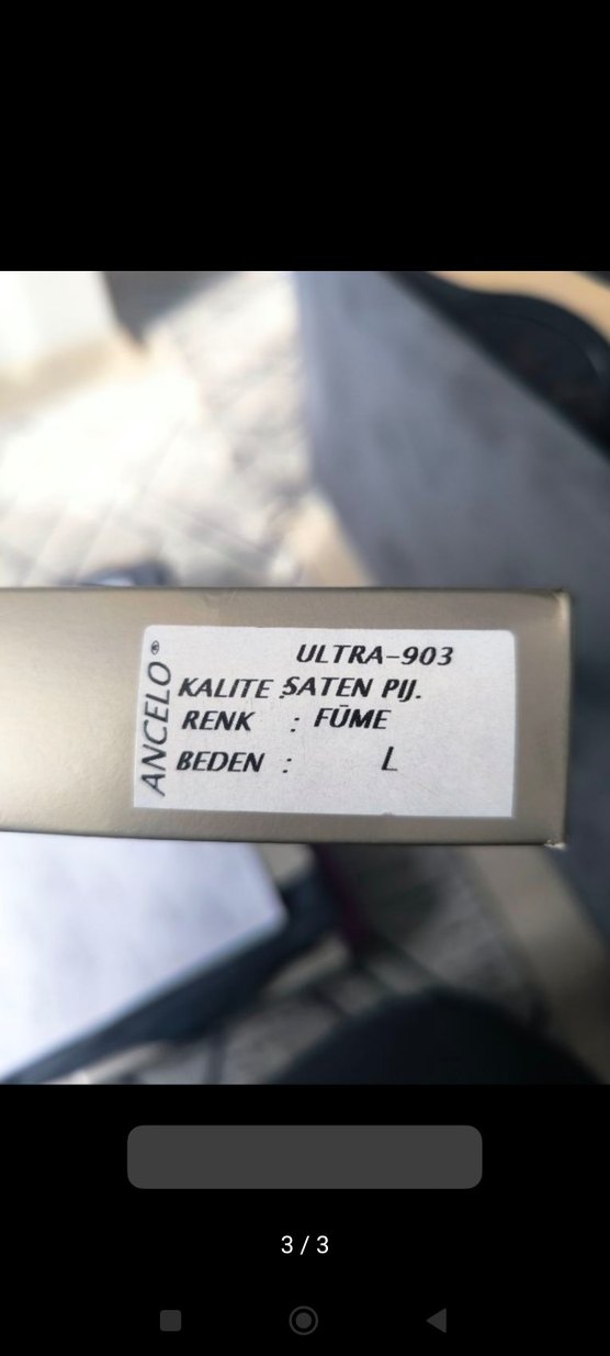 Erkek saten pijama takımı - Görsel 3