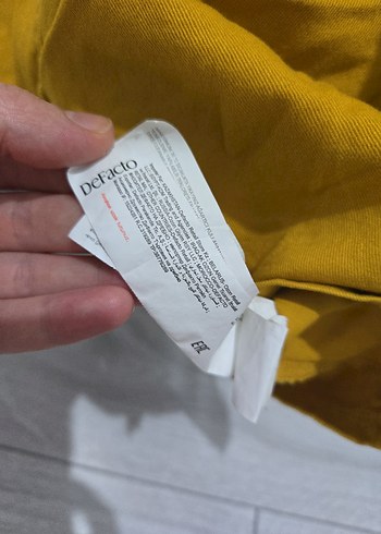 Sarı Midi Kısa Tulum - Görsel 2