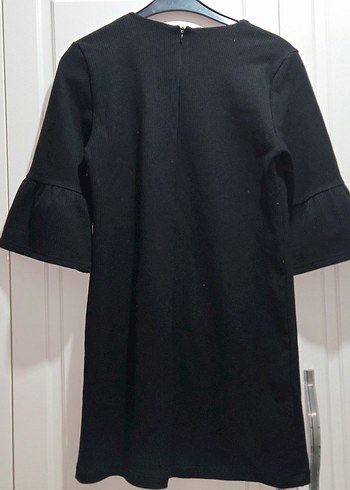 Karol Kadın Siyah Piliseli Midi Elbise - Görsel 5