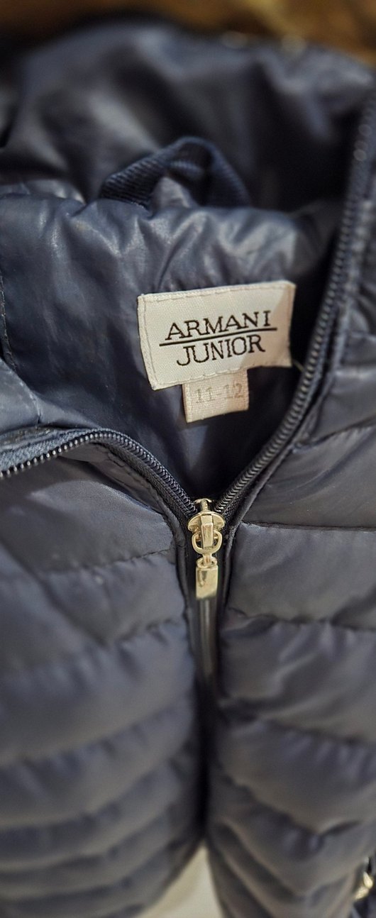 Orjinal armani çocuk montu - Görsel 2