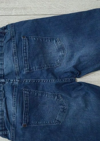 Gri Bel Destekli Hamile Kot Pantolon - Görsel 6