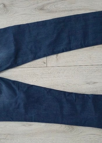 Gri Bel Destekli Hamile Kot Pantolon - Görsel 5