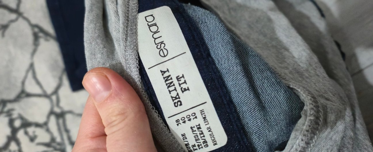 Gri Bel Destekli Hamile Kot Pantolon - Görsel 4