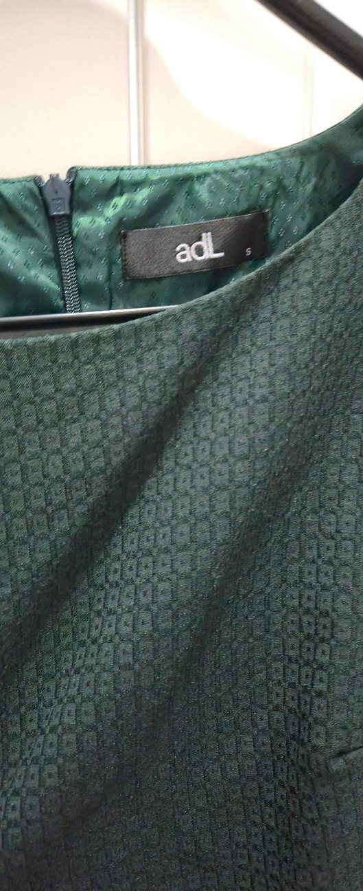 AdL jakarlı/ dokulu Elbise - Görsel 2