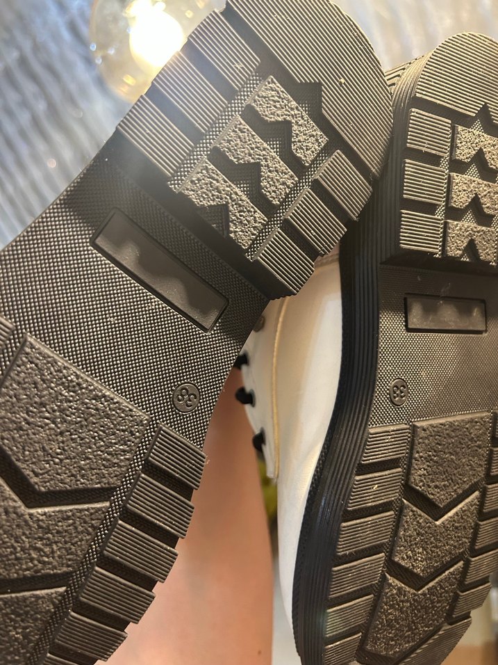 Gerçek Deri Beyaz Bot - Görsel 4