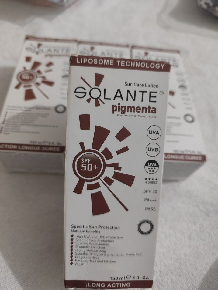 Pigmenta Güneş Koruyucu Solante güneş kremi SPF 50+ 150 ml - Görsel 2