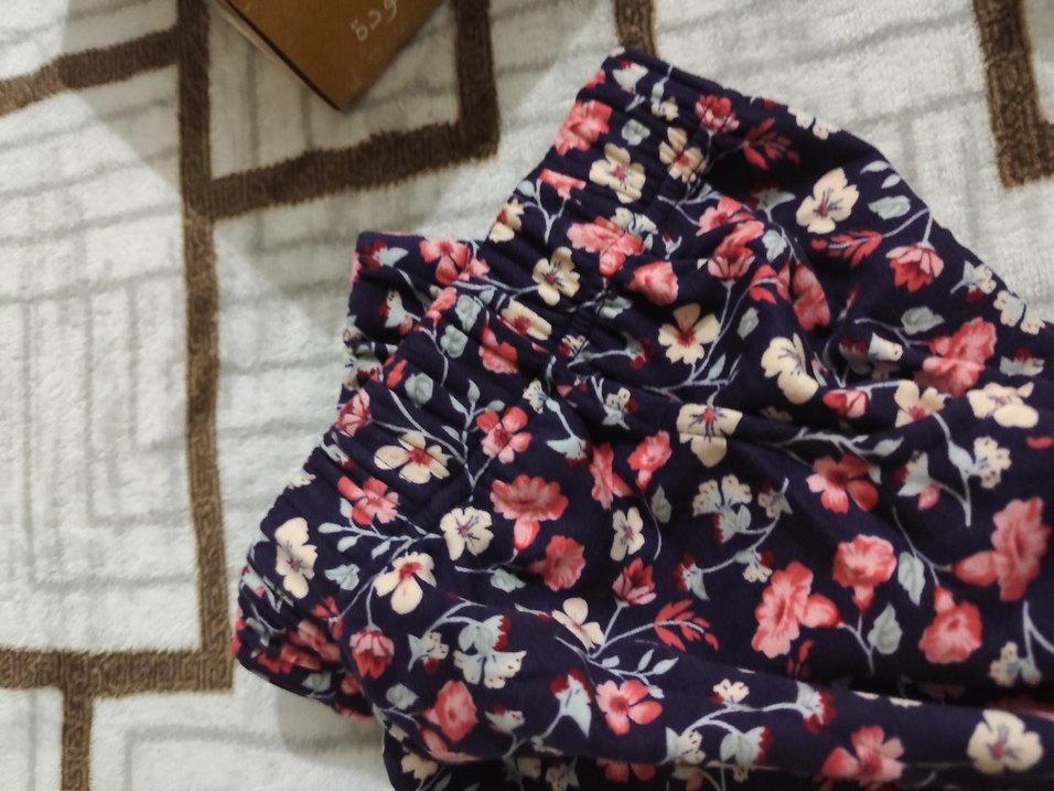 Çiçek Desenli Renkli Kadın eşofman Polarlı - Görsel 3