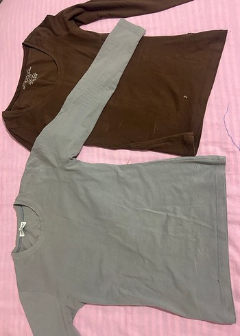 Uzun Kollu ince bluz - Görsel 2