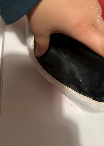 Beyaz Peluş Kedi Aksesuarı - Görsel 4