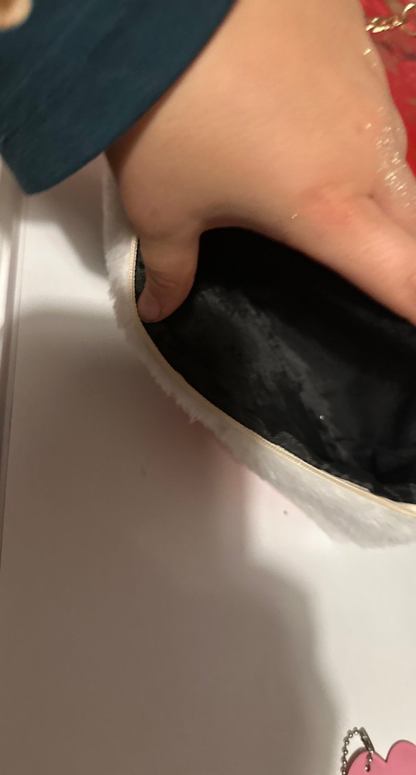 Beyaz Peluş Kedi Aksesuarı - Görsel 4