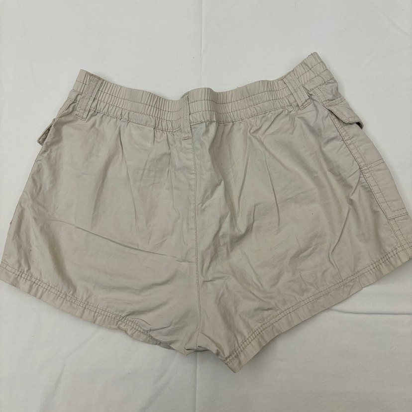 Bej Mini Şort - Görsel 3