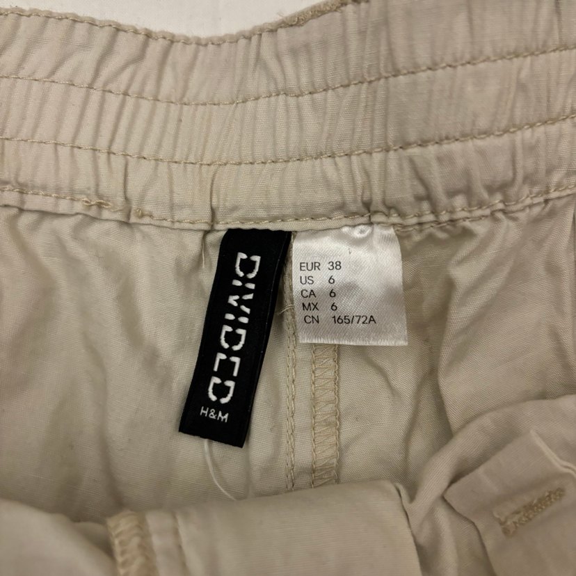 Bej Mini Şort - Görsel 4