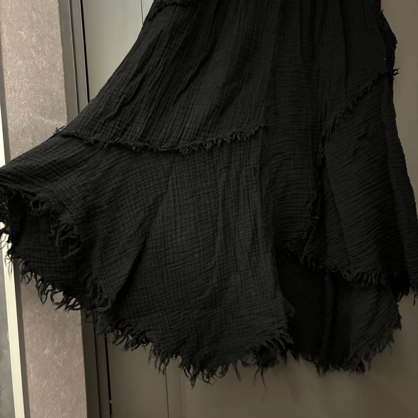 Siyah Keten Etek - Görsel 3