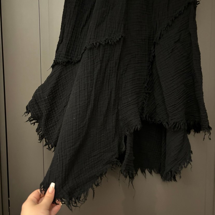 Siyah Keten Etek - Görsel 4