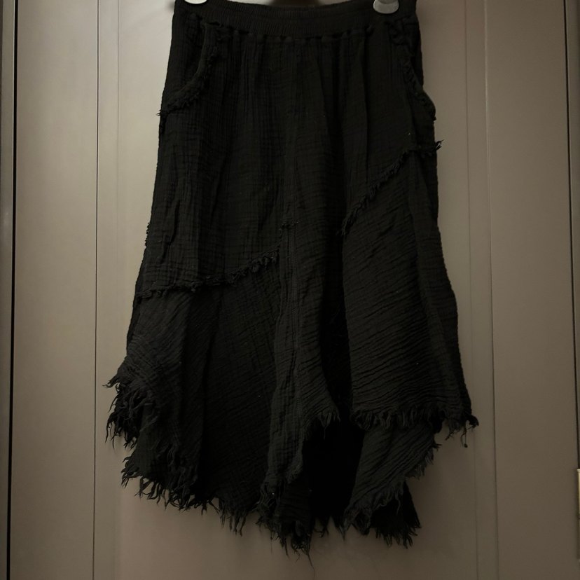 Siyah Keten Etek - Görsel 2