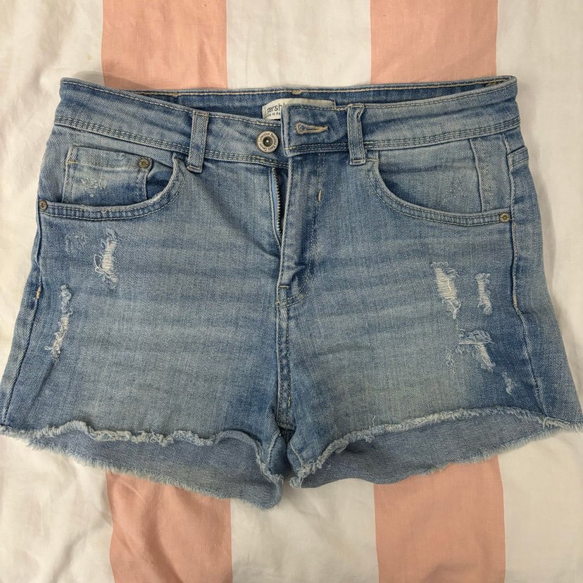Vintage Kot Şort - Görsel 2