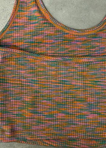 Bohem Çok Renkli Atlet - Görsel 3