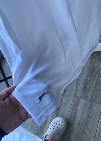 Beyaz Erkek Kısa Kollu Basic Tişört - Görsel 4