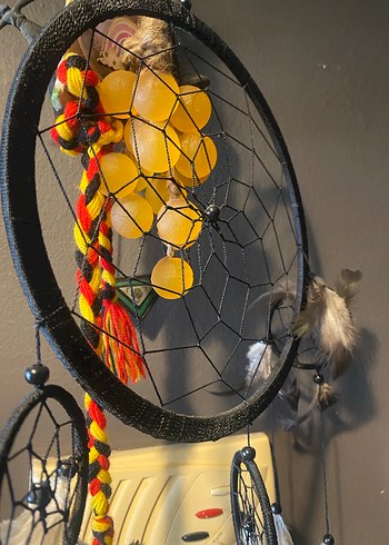 Renkli Tüy Detaylı Rüya Kapanı - Görsel 6