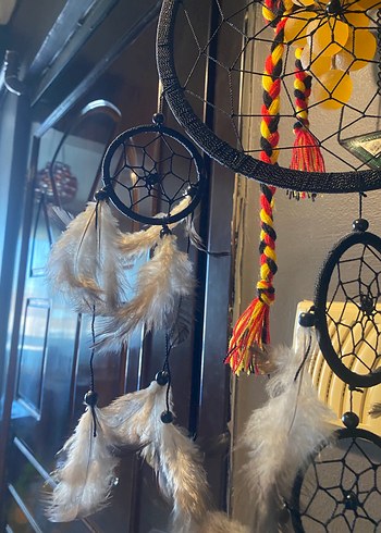 Renkli Tüy Detaylı Rüya Kapanı - Görsel 3