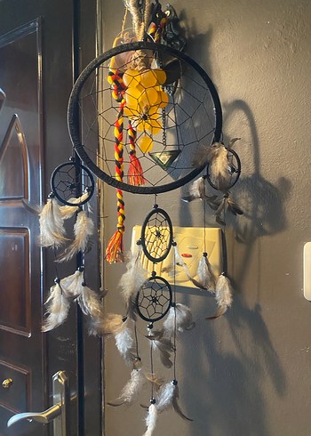 Renkli Tüy Detaylı Rüya Kapanı - Görsel 4