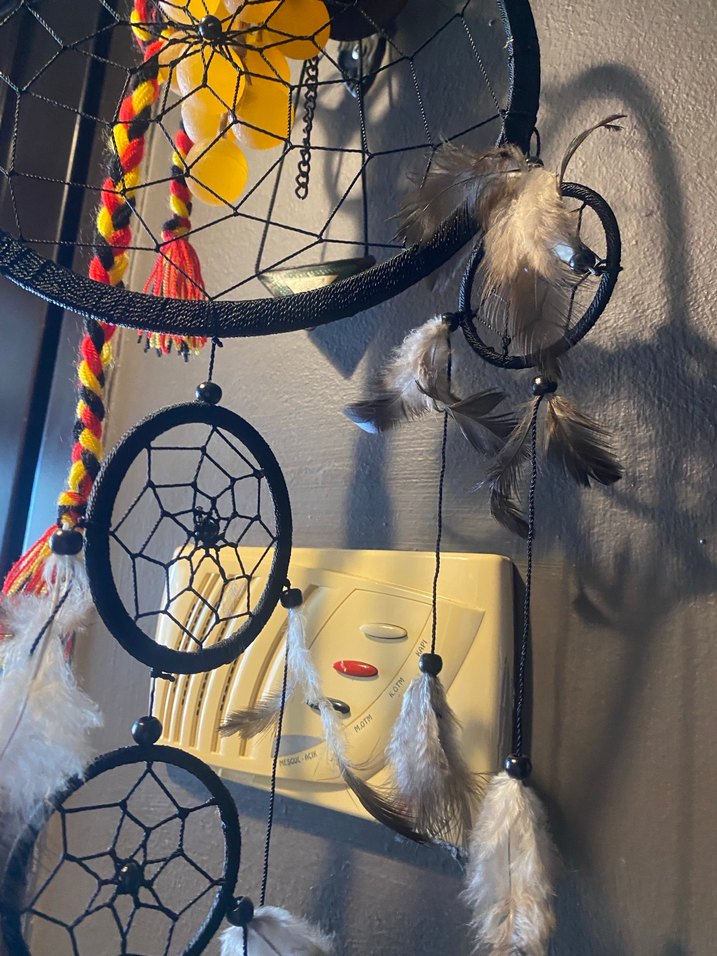 Renkli Tüy Detaylı Rüya Kapanı - Görsel 2