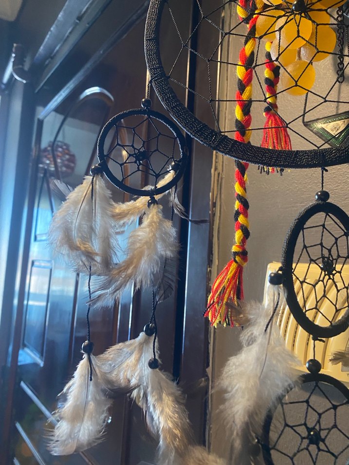 Renkli Tüy Detaylı Rüya Kapanı - Görsel 3