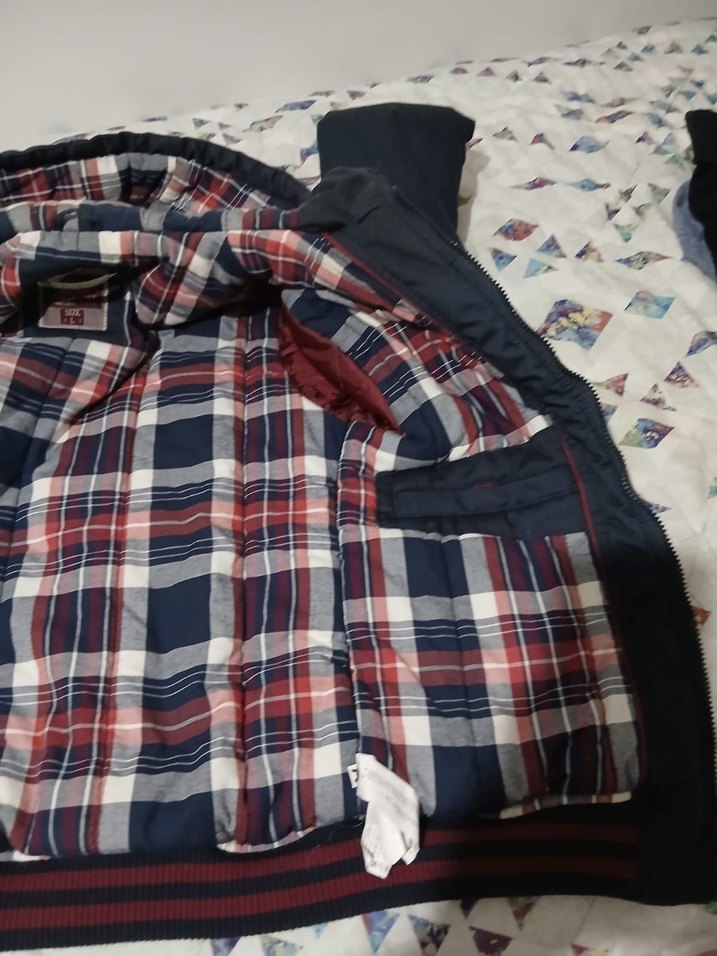 Kapüşonlu Lacivert Erkek Mont - Görsel 4