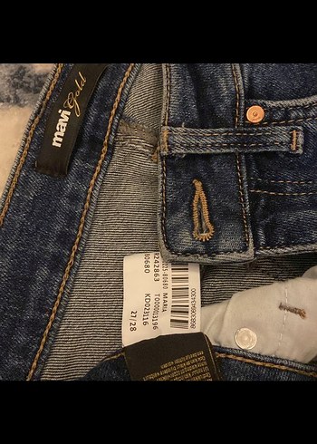 Mavi Jeans Lacivert Kadın Denim Midi Jean