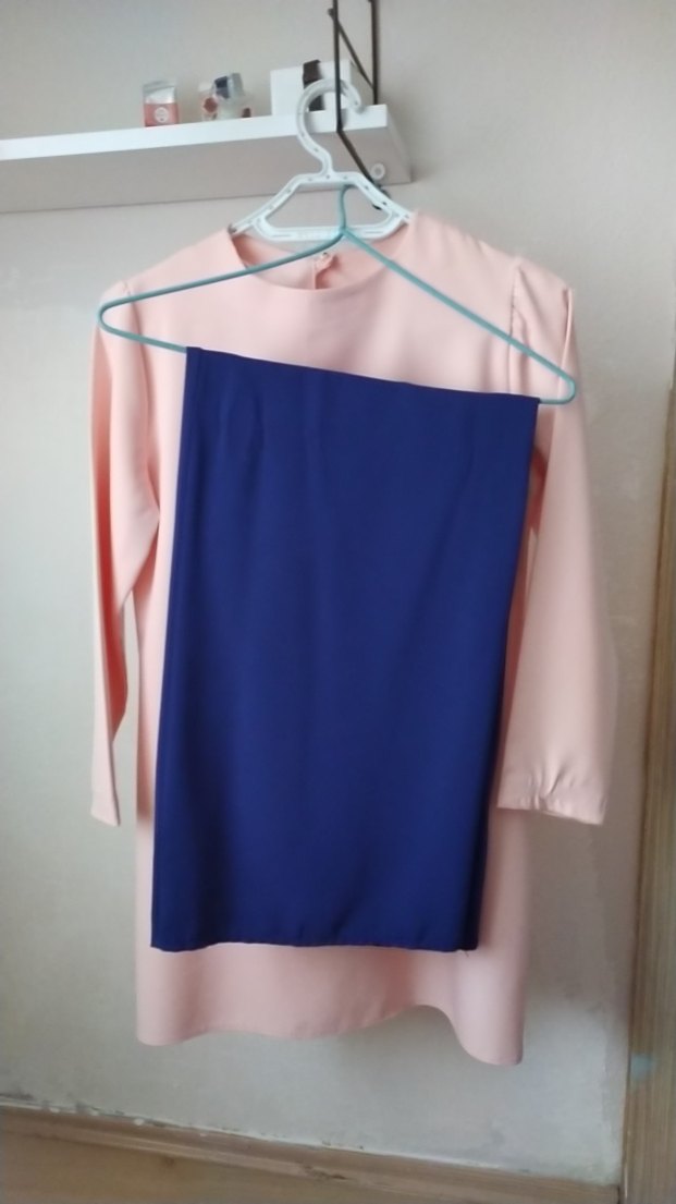 Pembe Mini Uzun Kollu Kadın Tunik - Görsel 2