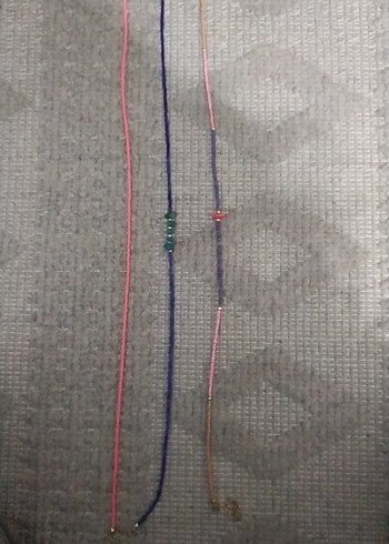 Renkli Mini Boncuklu Kadın Kolye - Görsel 2