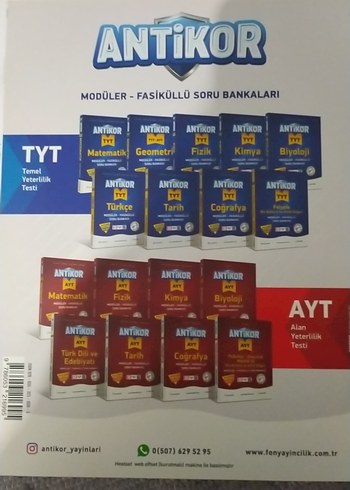 TYT Biyoloji Modüler Soru Bankası Antikor - Görsel 2