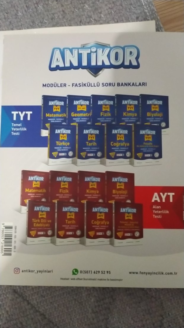 TYT Biyoloji Modüler Soru Bankası Antikor - Görsel 2