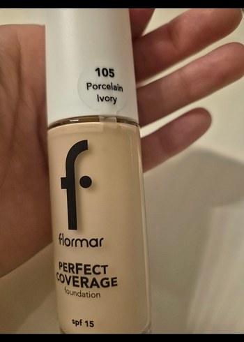 Flormar Perfect Coverage Fondöten 105 Ivory - Görsel 3