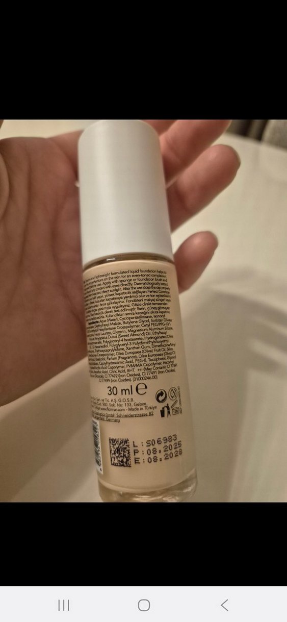 Flormar Perfect Coverage Fondöten 105 Ivory - Görsel 2