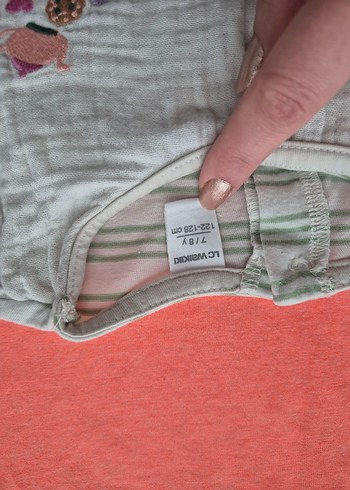 Kız Çocuk Kısa Kollu Pamuklu Tişörtler - Görsel 4