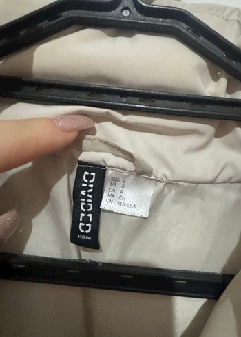 Bej Yüksek Yakalı Kadın Şişme Yelek - Görsel 3