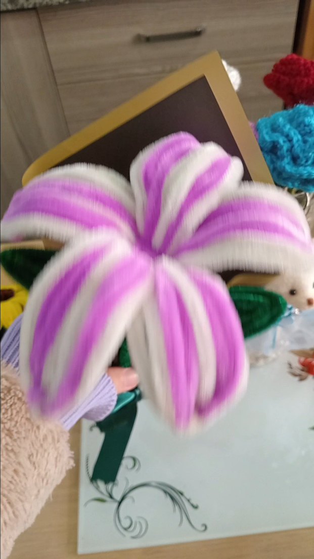 Yapay Çiçek Buketi Hediye - Görsel 2