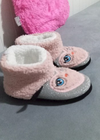 Kız Çocuk Pembeı Sıcak panduf - Görsel 3