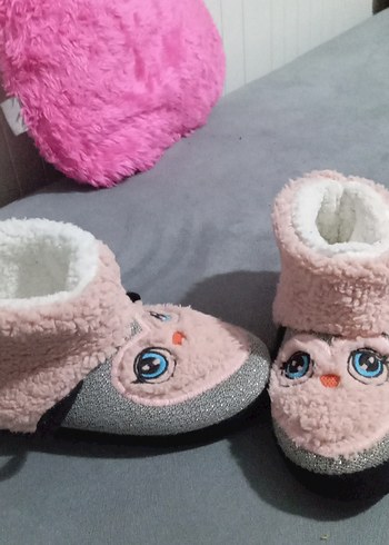 Kız Çocuk Pembeı Sıcak panduf - Görsel 2