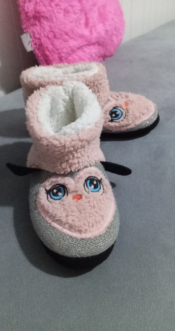 Kız Çocuk Pembeı Sıcak panduf - Görsel 4